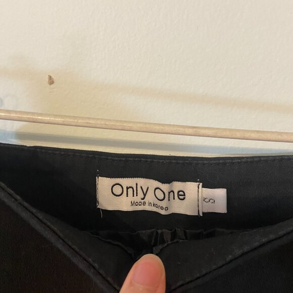 Vintage buckle cut out mini skirt y2k - Picture 3 of 3